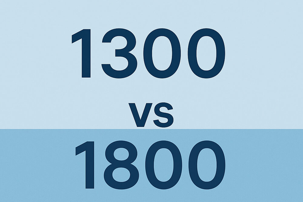 1300 vs 1800 Numbers Australia